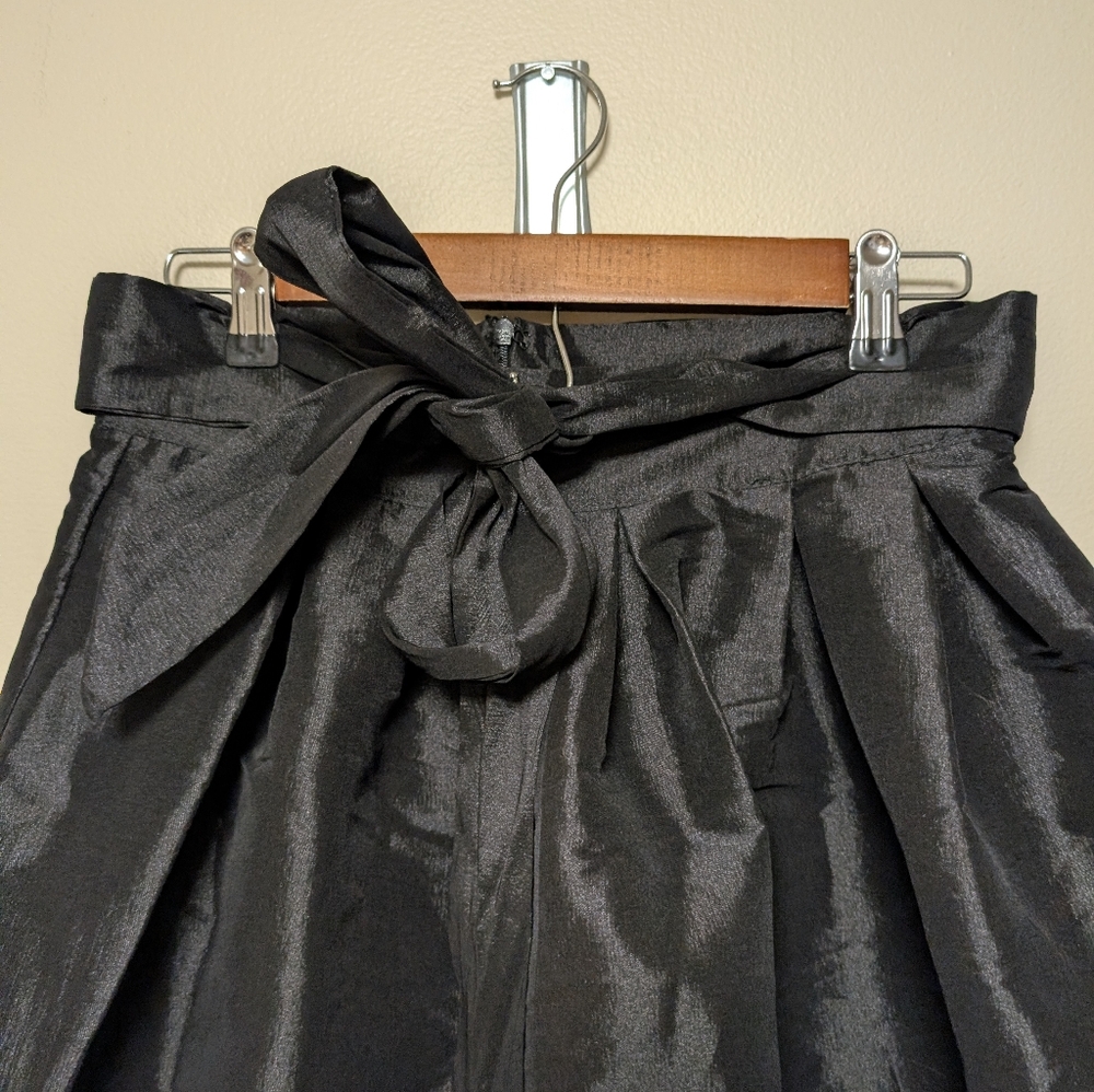 Marina Black High Low Skirt Tie Waist Formal Party Size S USA - Picture 6 of 8